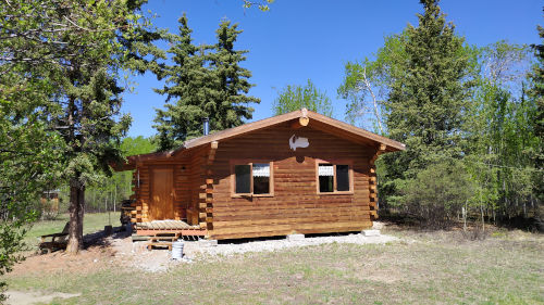 Blockhütten & Camping